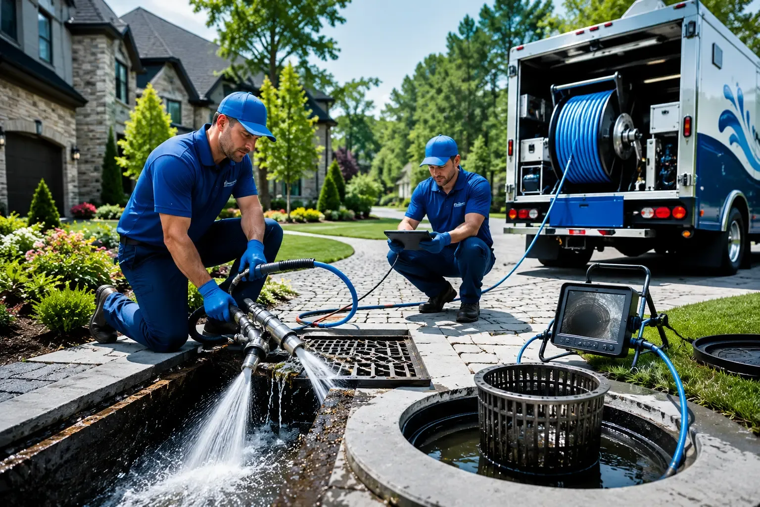 Local outdoor drain cleaning professionals in Mayfield, KS