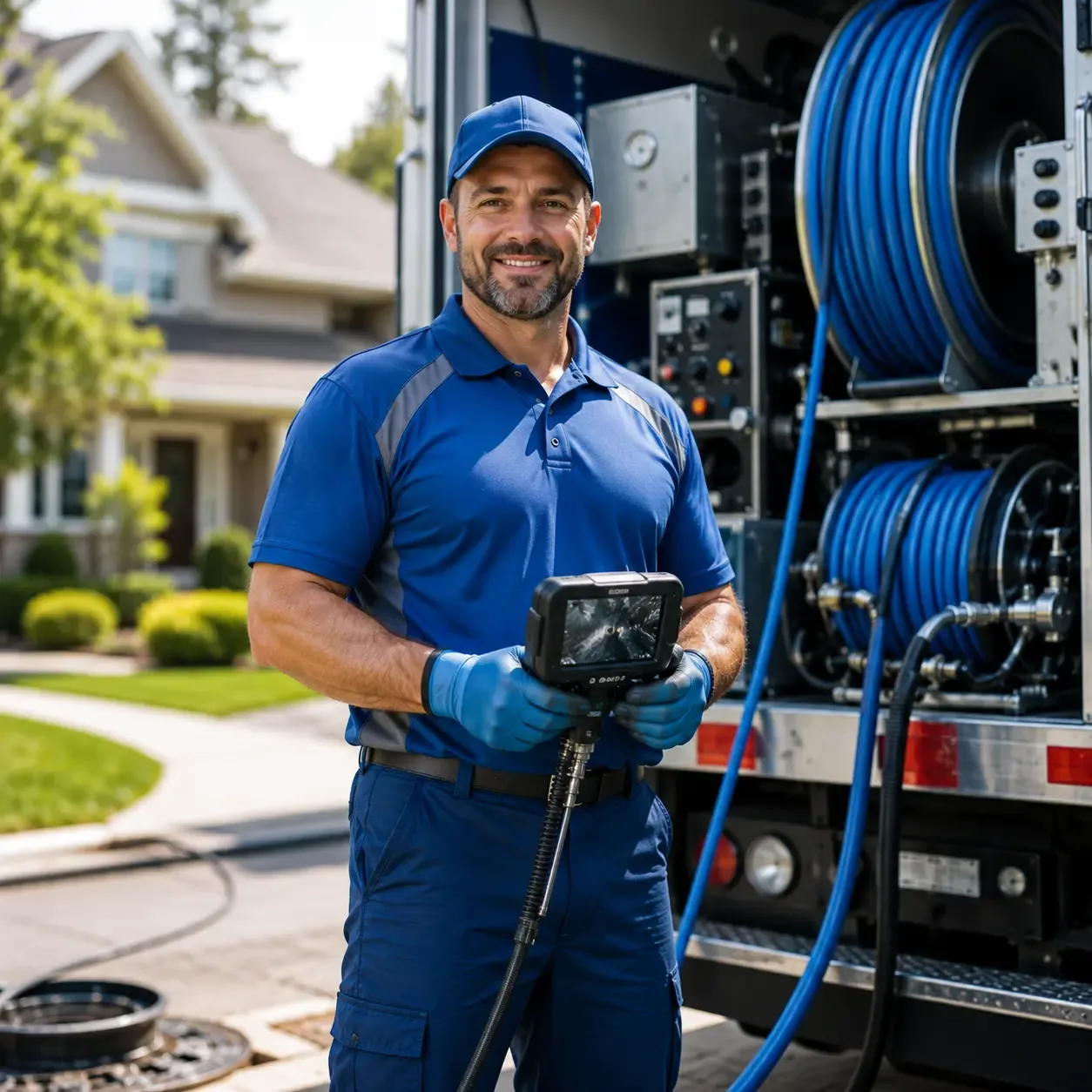 Local outdoor drain cleaning specialists in Mayfield, KS